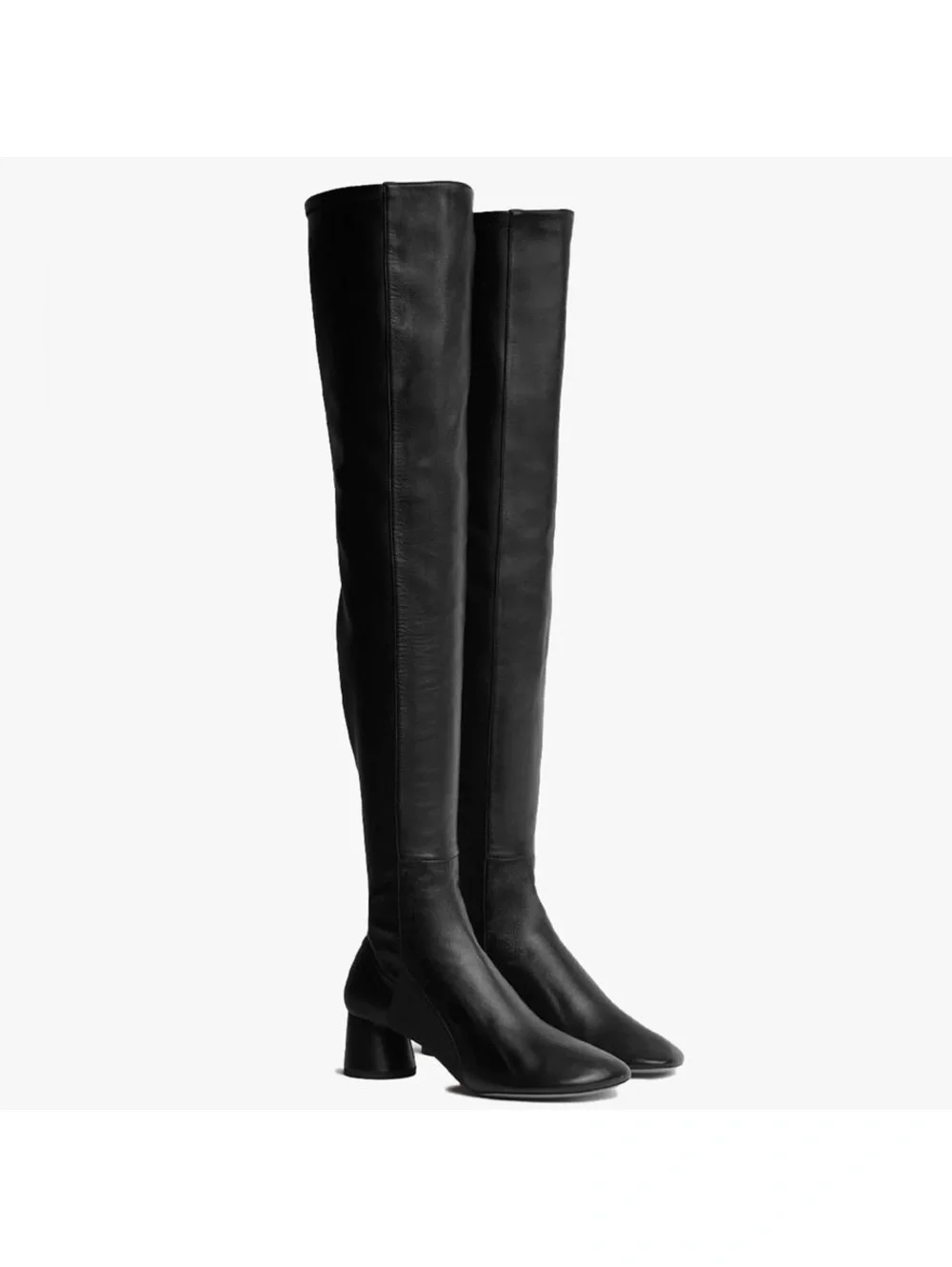 Proenza Schouler The Glove Over The Knee Boots in Black, Size 38 New + Dust Bag